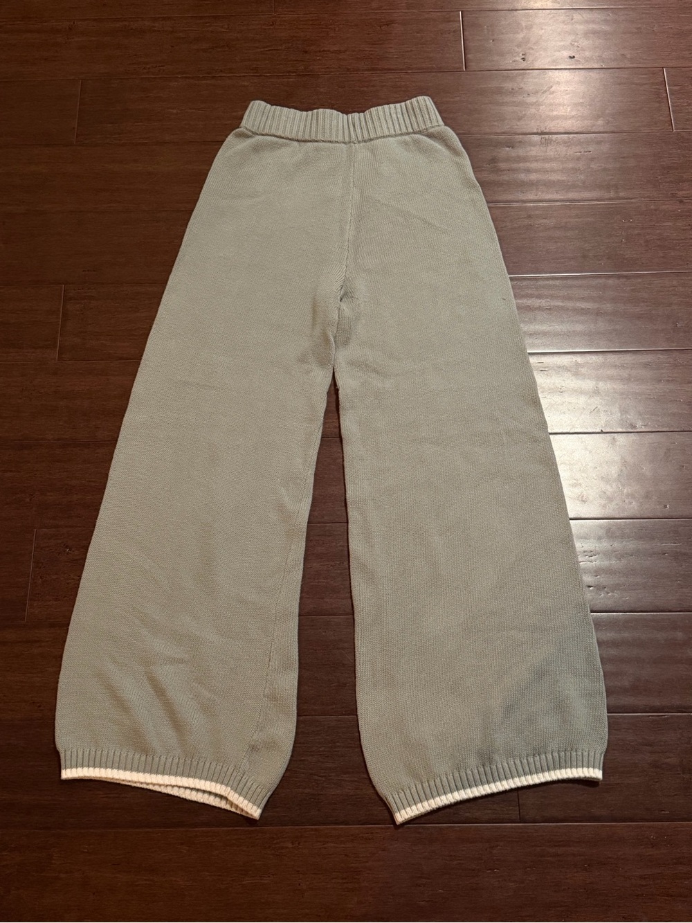 Sincerely Jules Sage Green Wide-Leg Pants